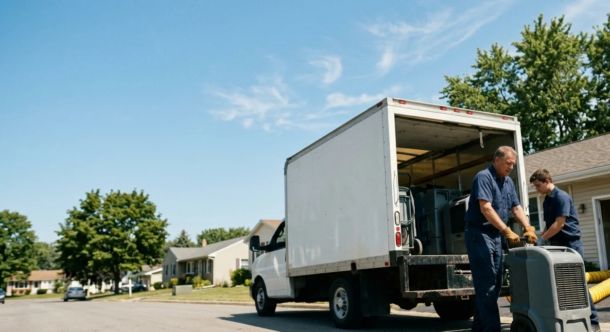 Water Damage Cleanup in Andover, MN near me